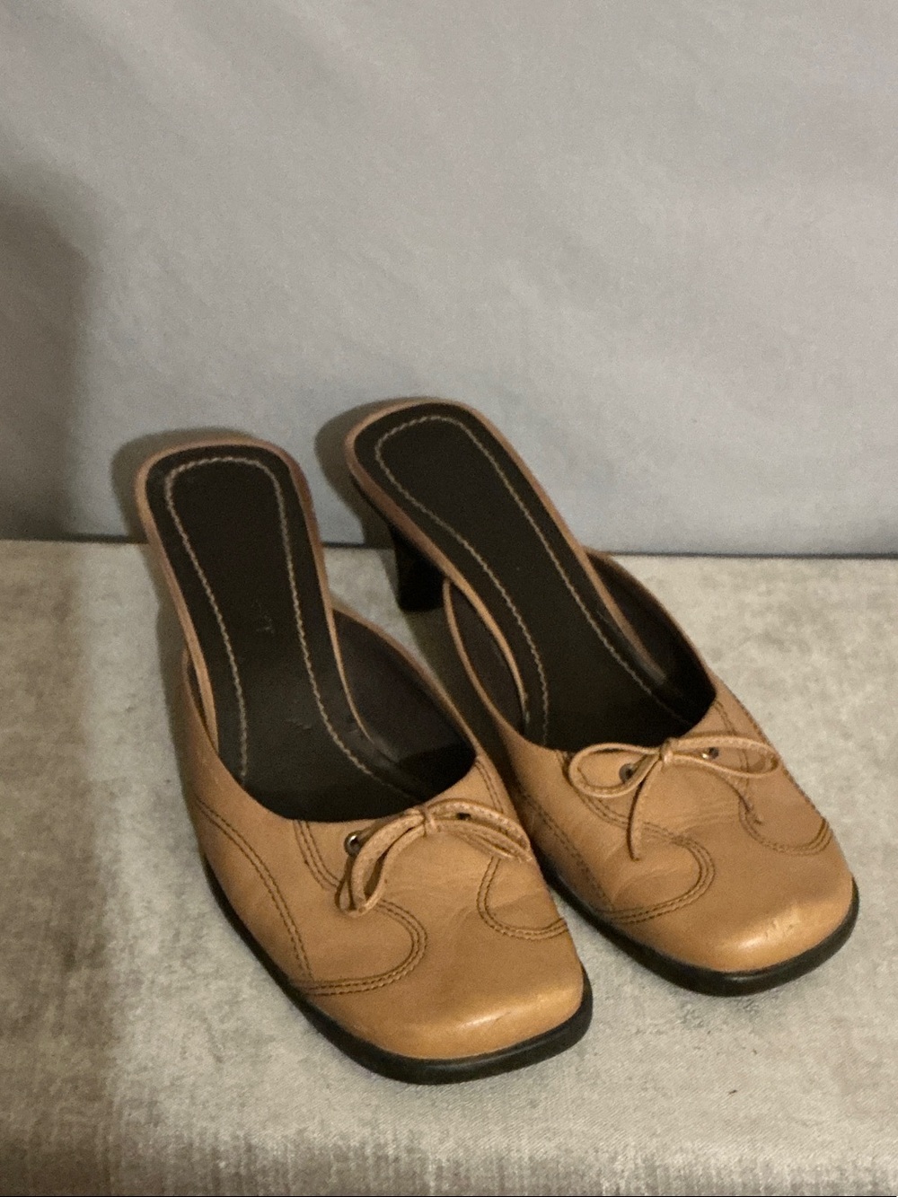 Nine West Kitten Heel Mules